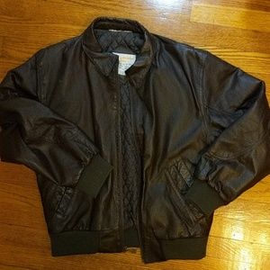 Vintage London Fog Real Leather Jacket
